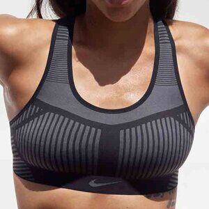 Nike FE/NOM Flyknit Women's High-Support Non-Padded Sports Bra